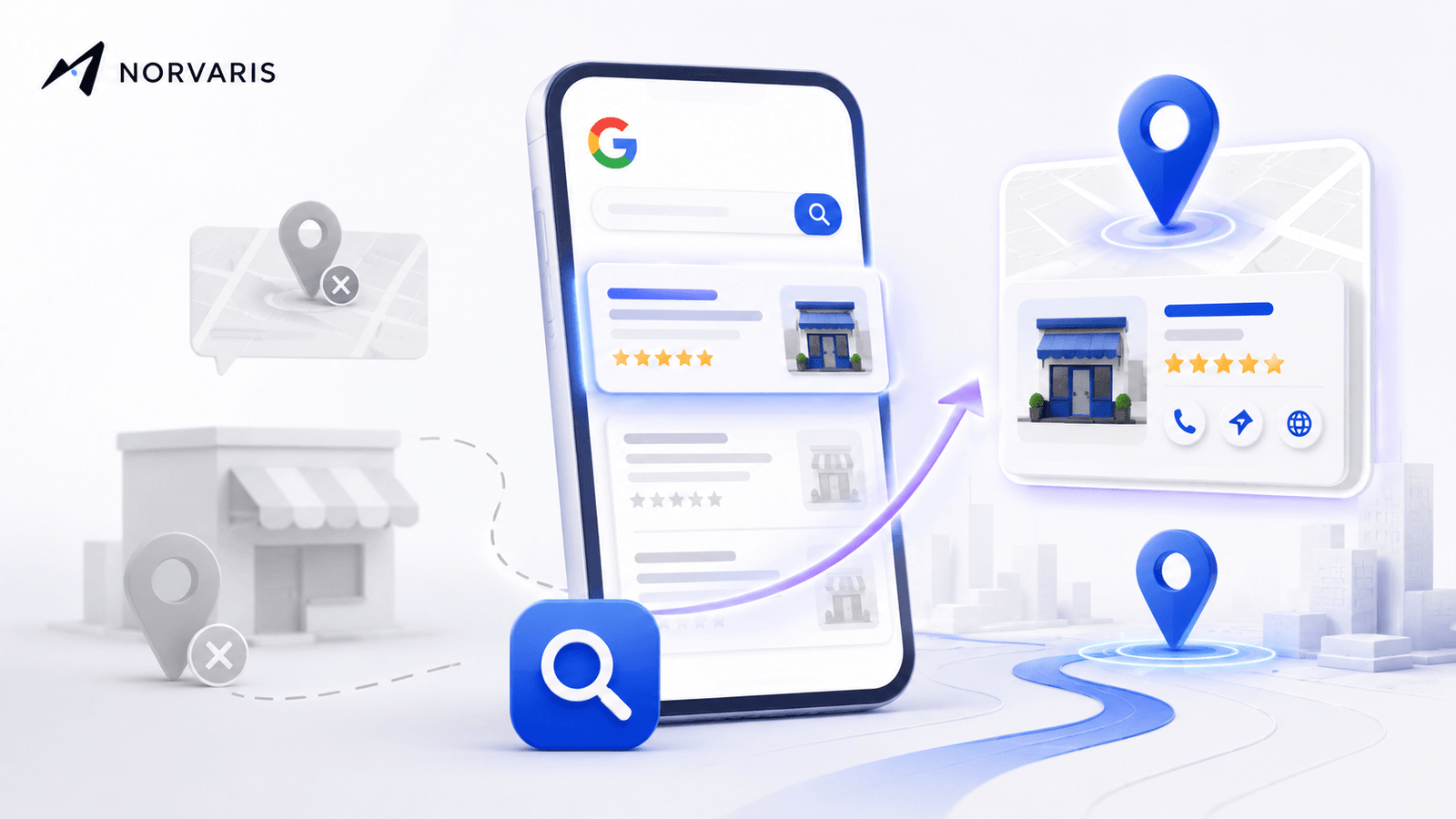Ako vas Google ne pronađe, vi ne postojite 1 Norvaris obrtnici, google vidljivost, web stranica, mali biznis, lokalni biznis